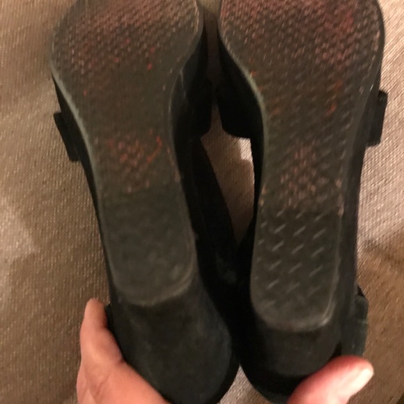 Toms Suede Strappy Wedge - Picture 6 of 8